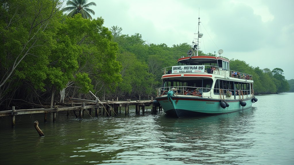 Black River Safari tour boat navigating the river with mangrove-lined banks, symbolizing the resilience and reopening of tourism after Hurricane Melissa.