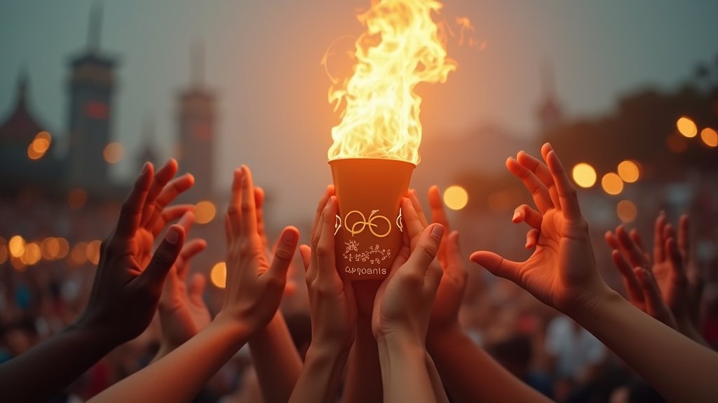 Cinematic wide-angle shot of a diverse group collaborating at a conference table, representing the global discussion on sports for development and peace.